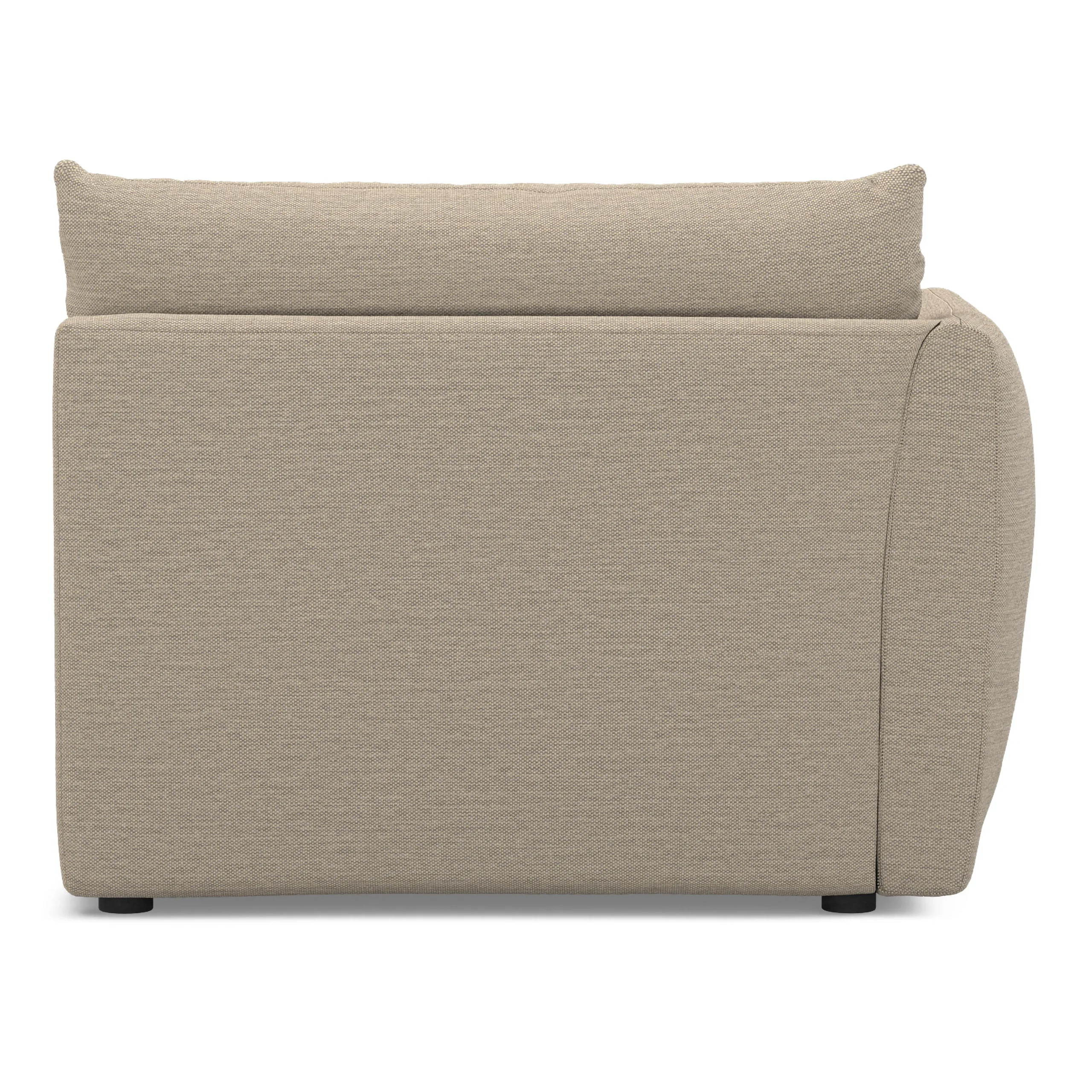Leigh 46_ Left Arm Module - Silver Taupe - Image 12