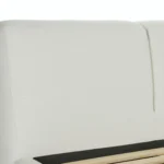 Abisko King Upholstered Bed - Quartz White