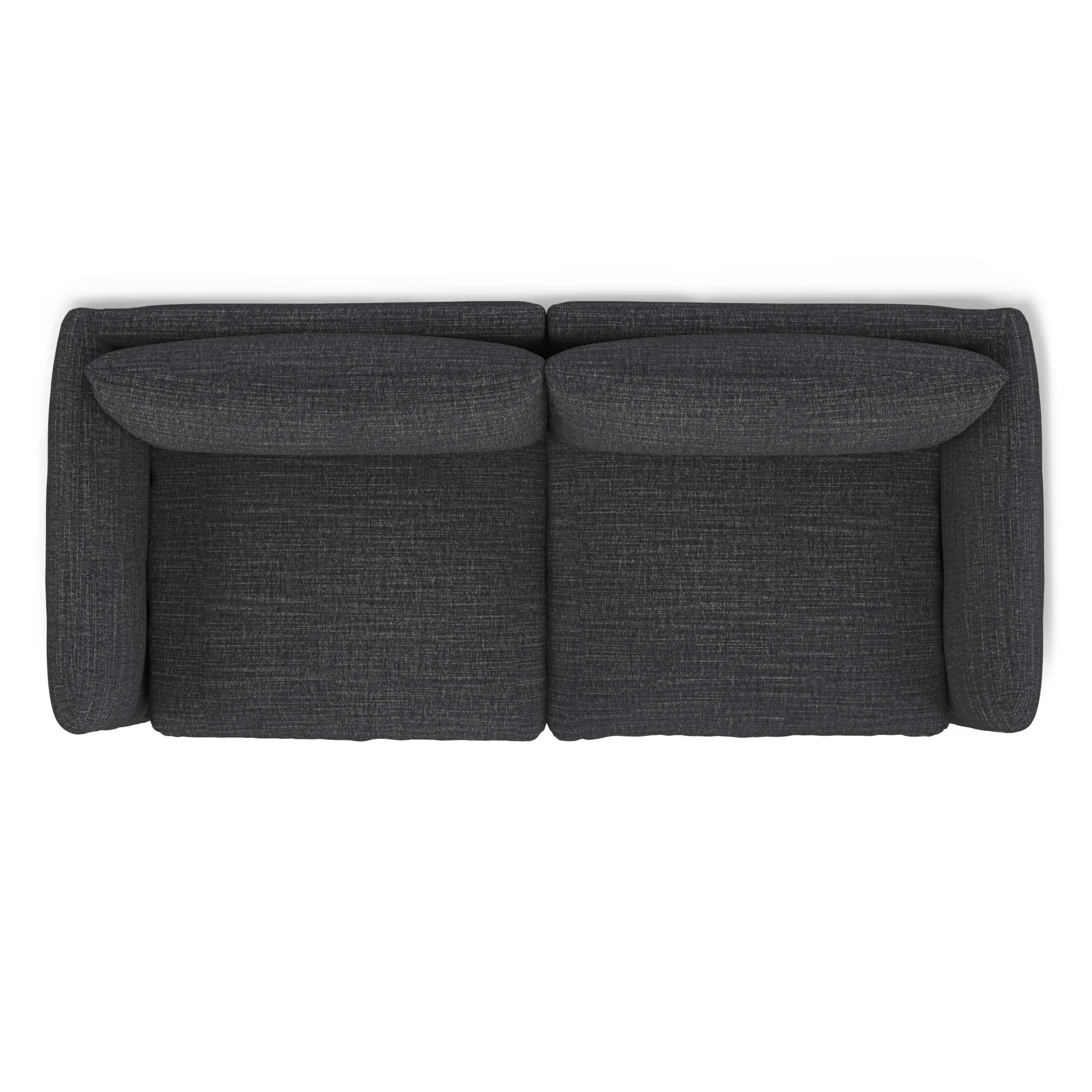 Leigh 92_ Modular Sofa - Napa Charcoal - Image 8