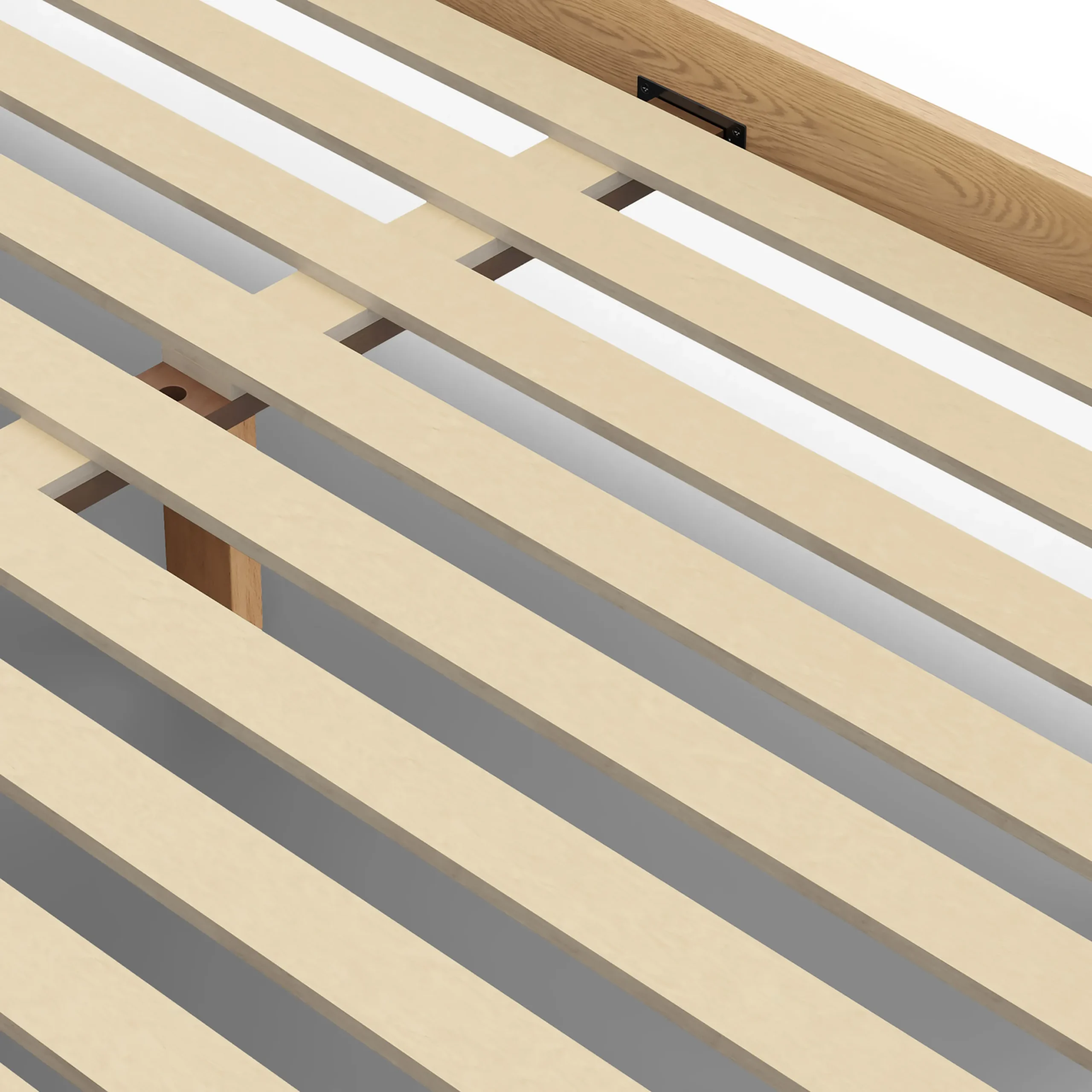 Basi Full Bed Frame - White Oak - Image 4