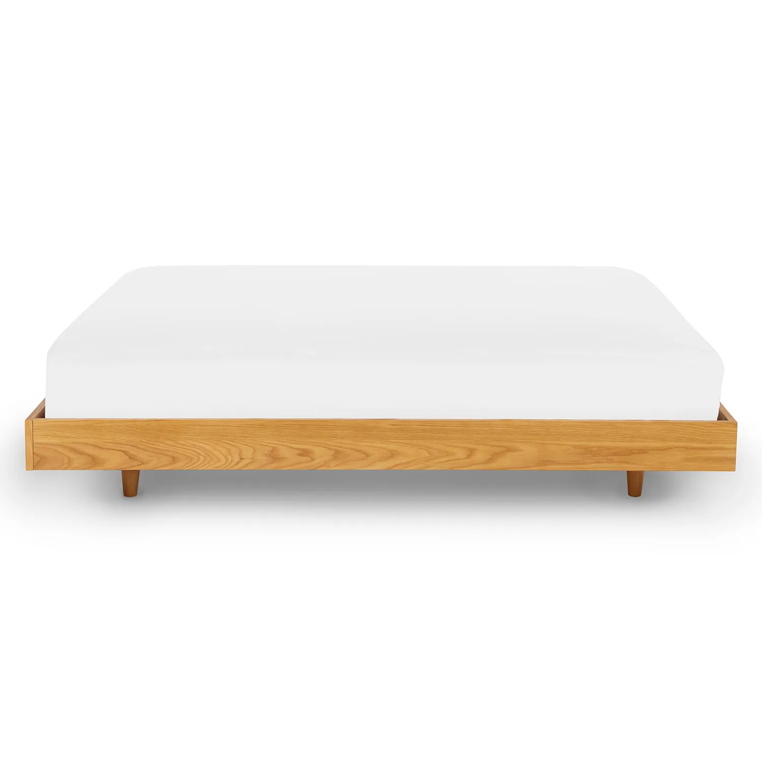 Basi King Bed Frame - Oak - Image 12