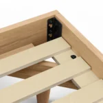 Basi Queen Bed Frame - White Oak