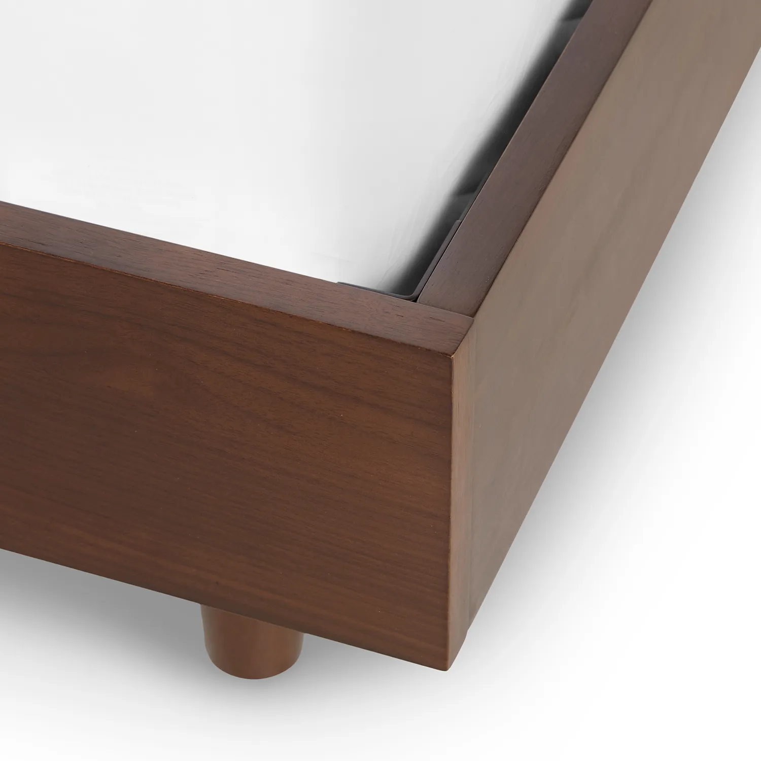 Basi Twin Bed Frame - Walnut - Image 9