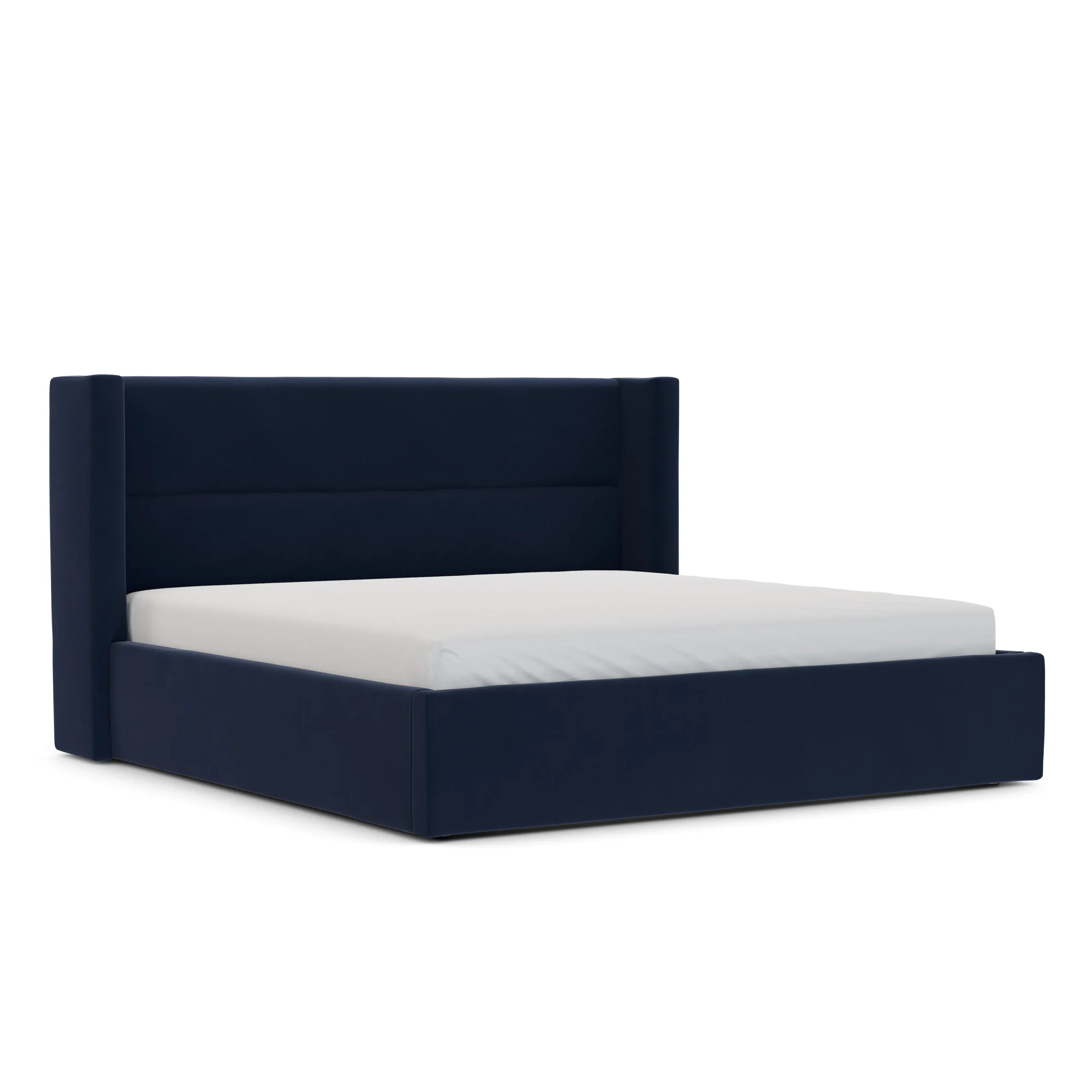 Calabri King Velvet Bed - Hale Ink - Image 9