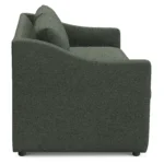 Landry 84.5_ Sofa Bed - Green Wool Bouclé