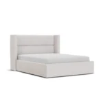 Calabri Queen Upholstered Bed - Napa White