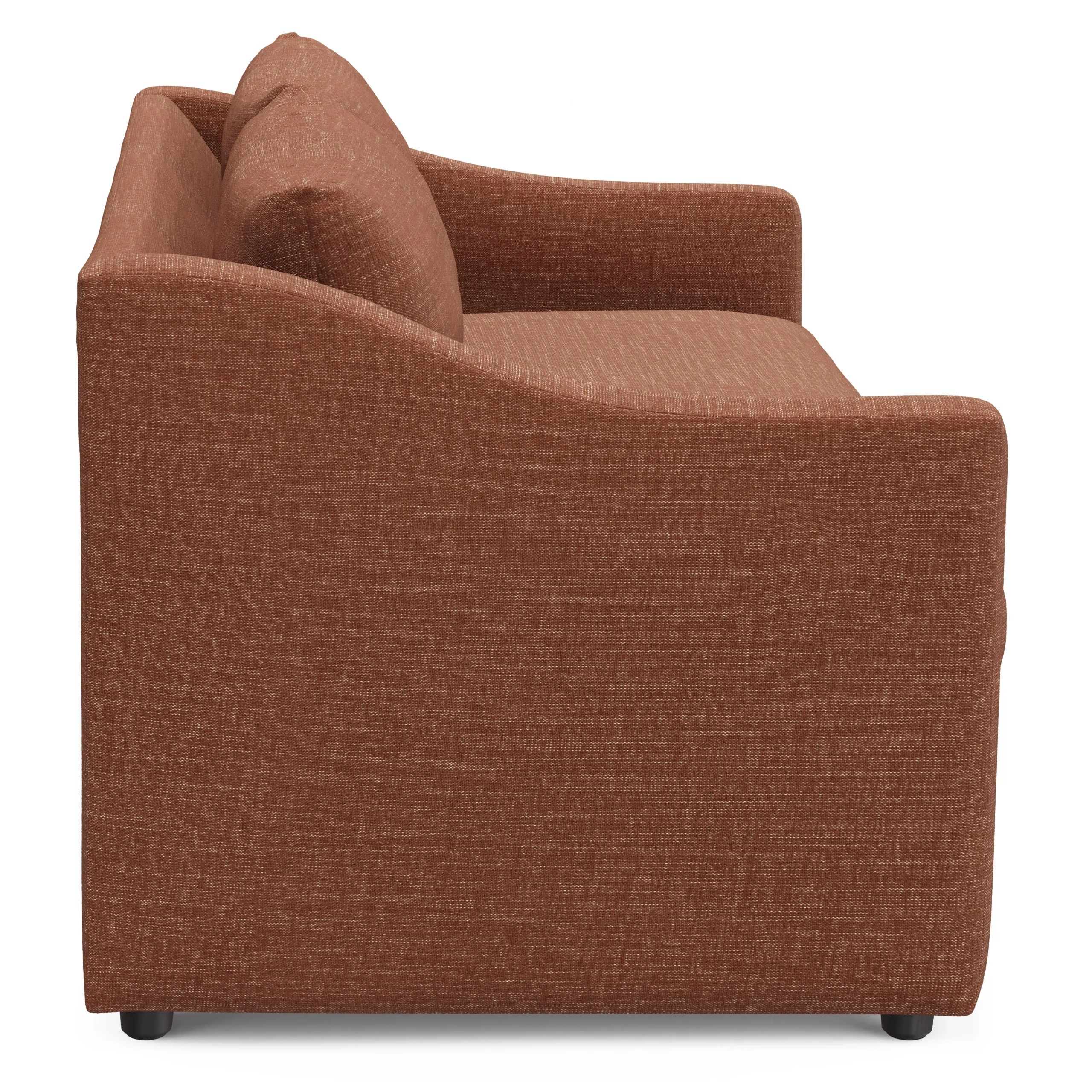 Landry 84.5_ Sofa Bed - Napa Rust - Image 7