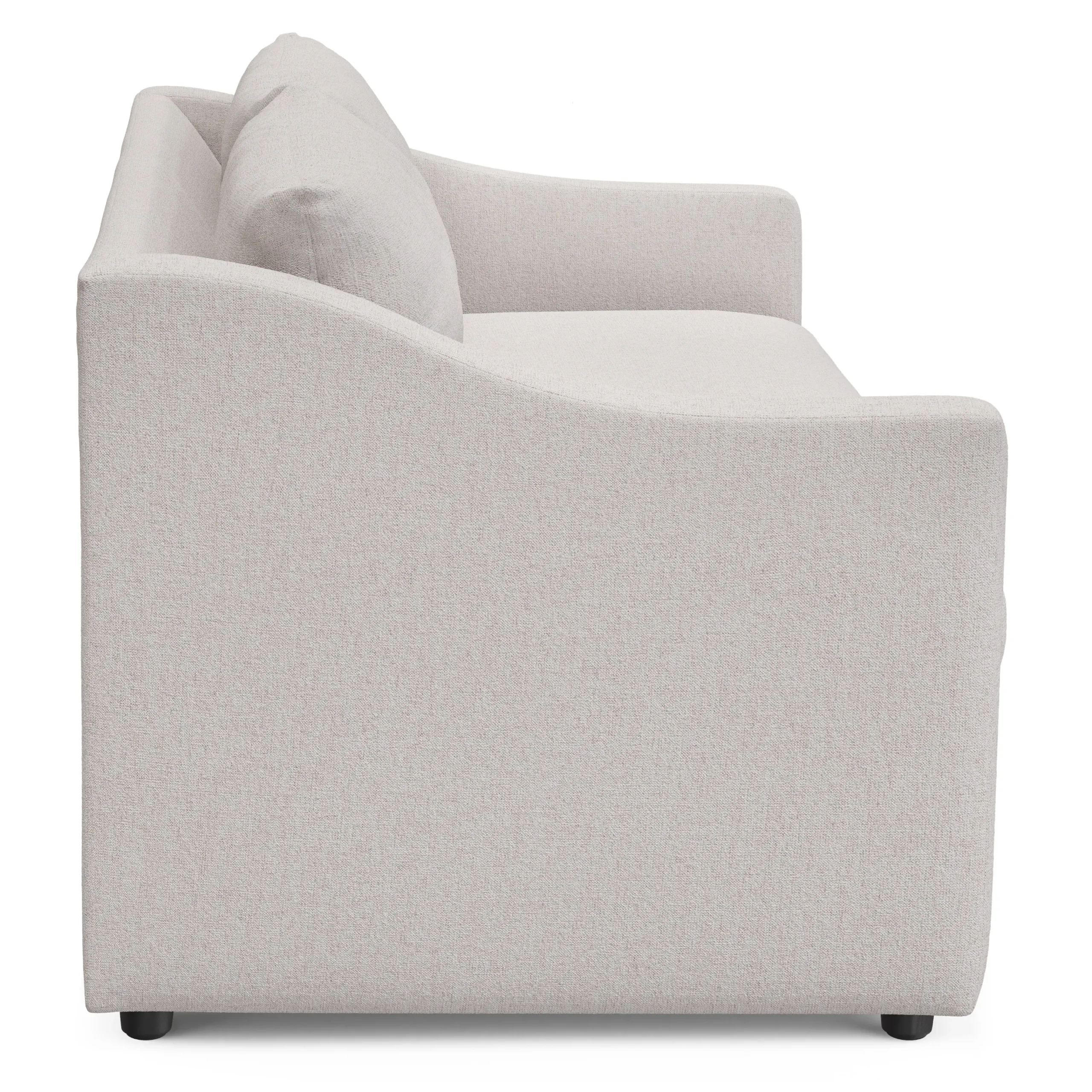 Landry 84.5_ Sofa Bed - Napa White - Image 6