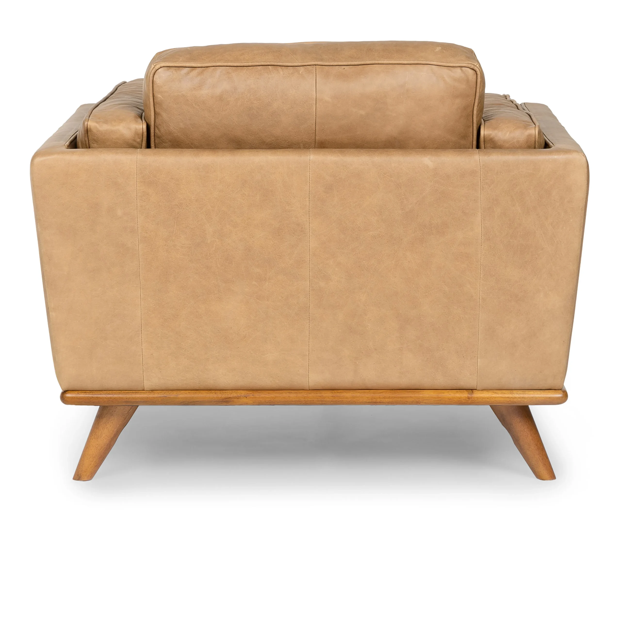 Timber 41_ Leather Lounge Chair - Charme Tan - Image 8