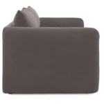 Leigh 86_ Velvet Sofa Bed - Hale Warm Gray