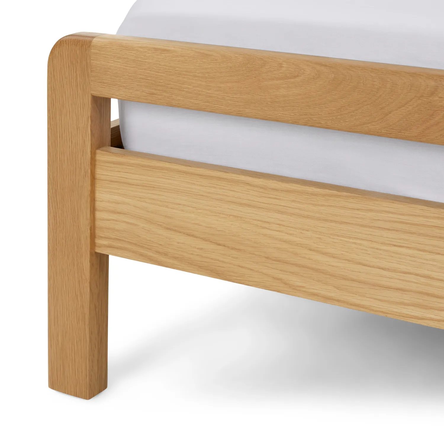 Dalsa Queen Bed - Natural Oak - Image 11