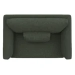 Marina 57_ Sleeper Chair - Green Wool Bouclé
