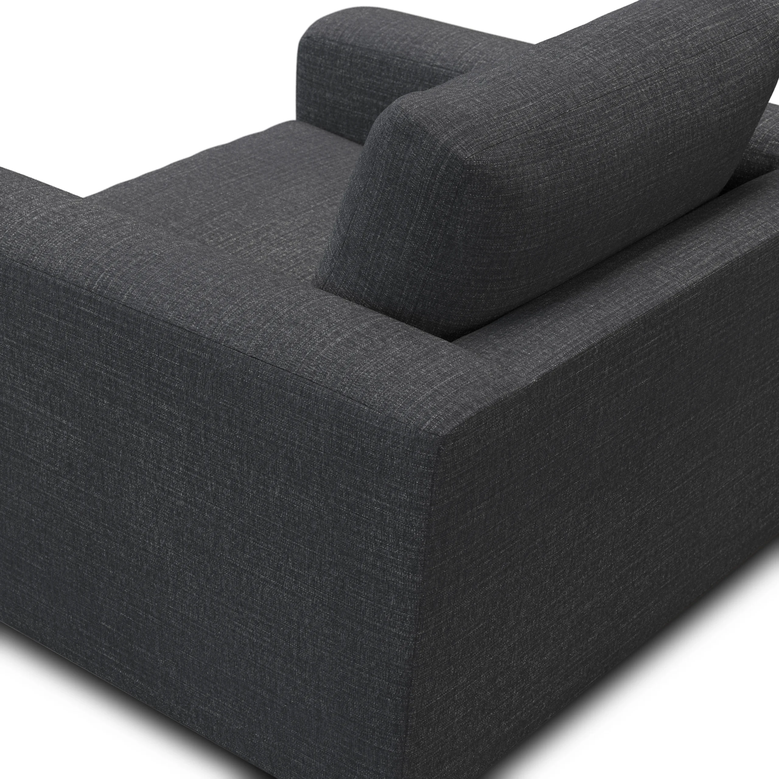 Riley 42_ Lounge Chair - Napa Charcoal - Image 5