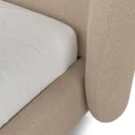 Kayra Queen Upholstered Bed - Lunaria Sandstone Bouclé