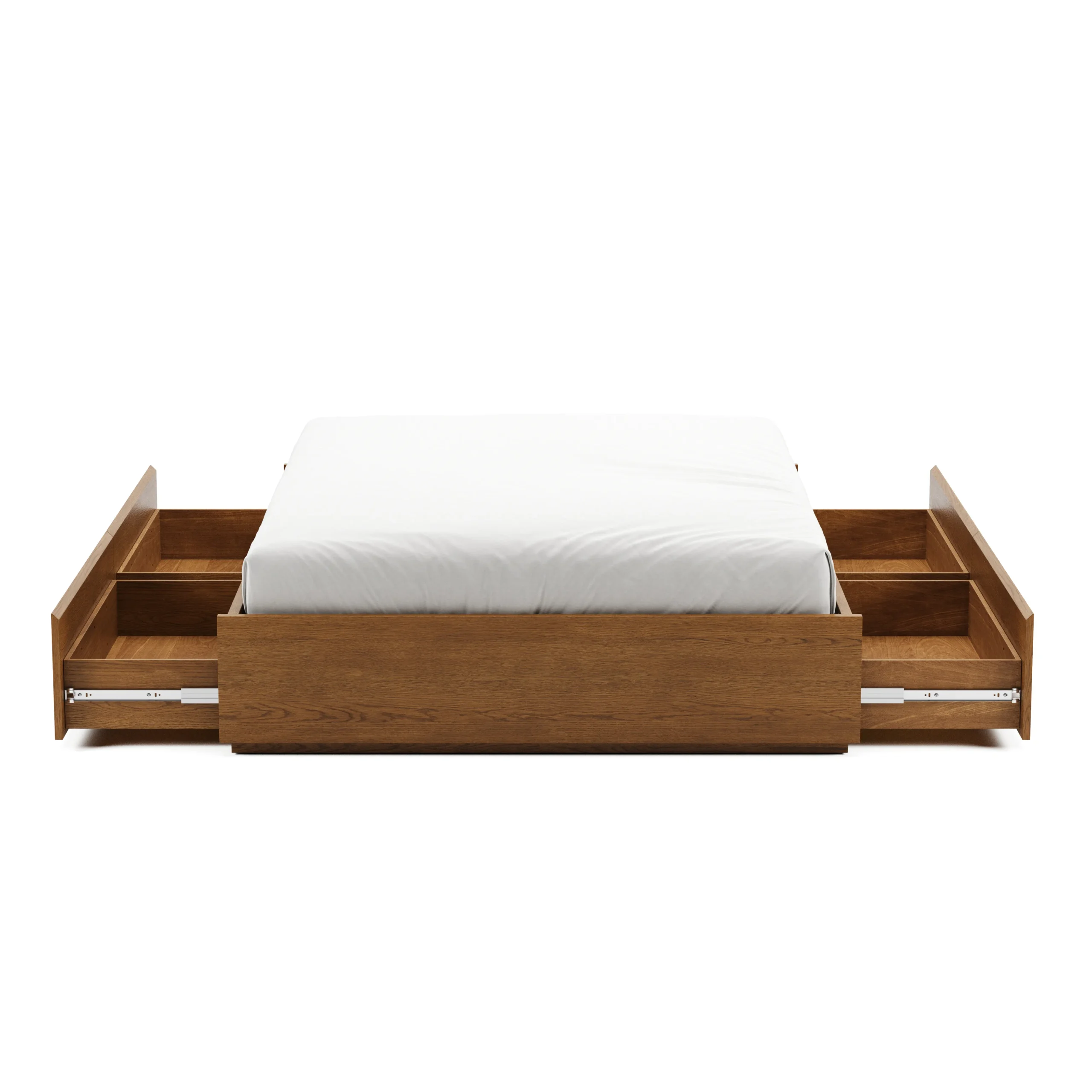 Leif Full Platform Storage Bed - Smoked Oak - Image 13