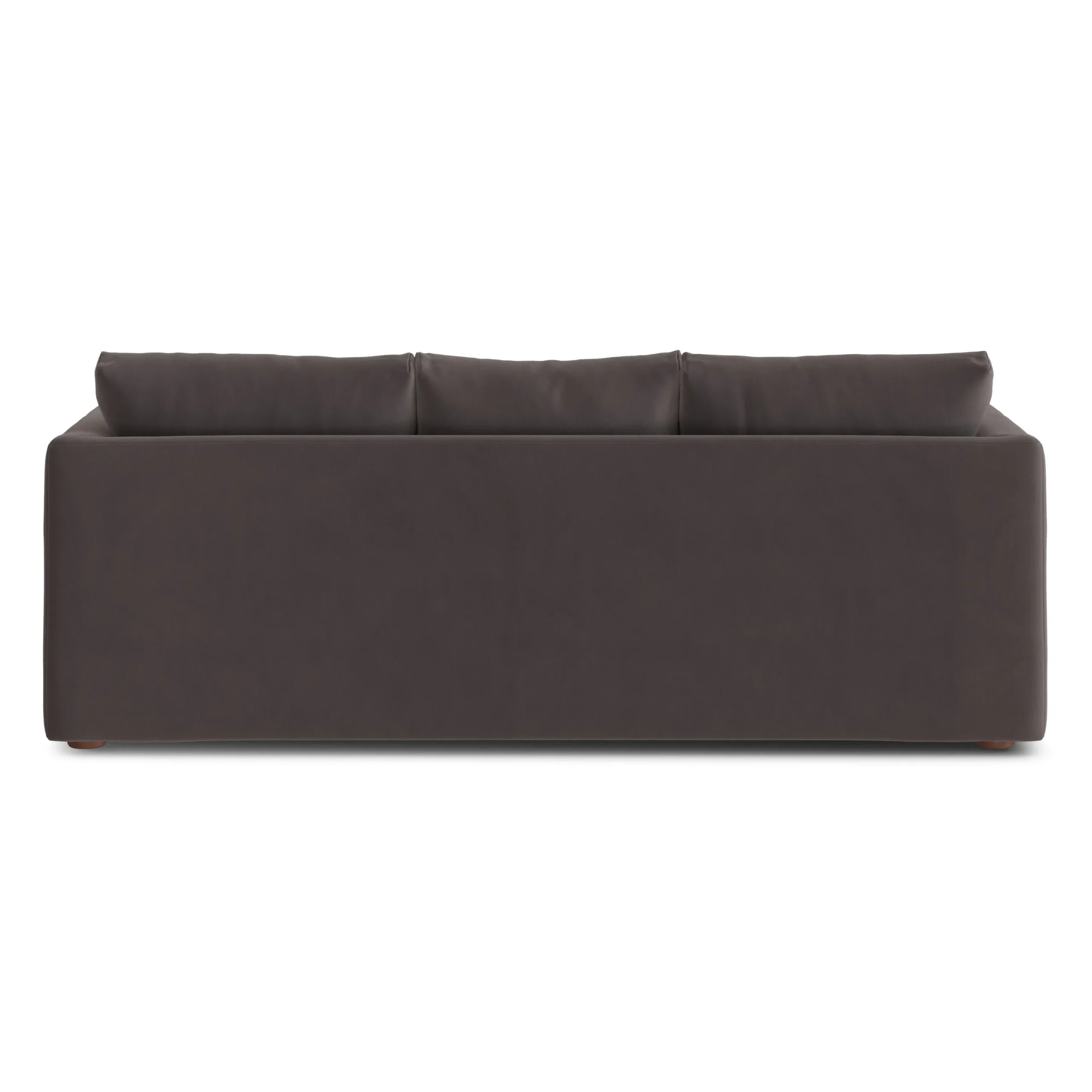 Marina 90_ Velvet Sofa Bed - Hale Warm Gray - Image 13