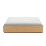 Leif King Platform Bed - White Oak