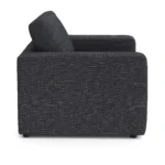 Riley 57.5_ Sleeper Chair - Napa Charcoal