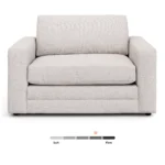 Riley 57.5_ Sleeper Chair - Napa White