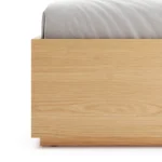 Leif Queen Platform Bed - White Oak