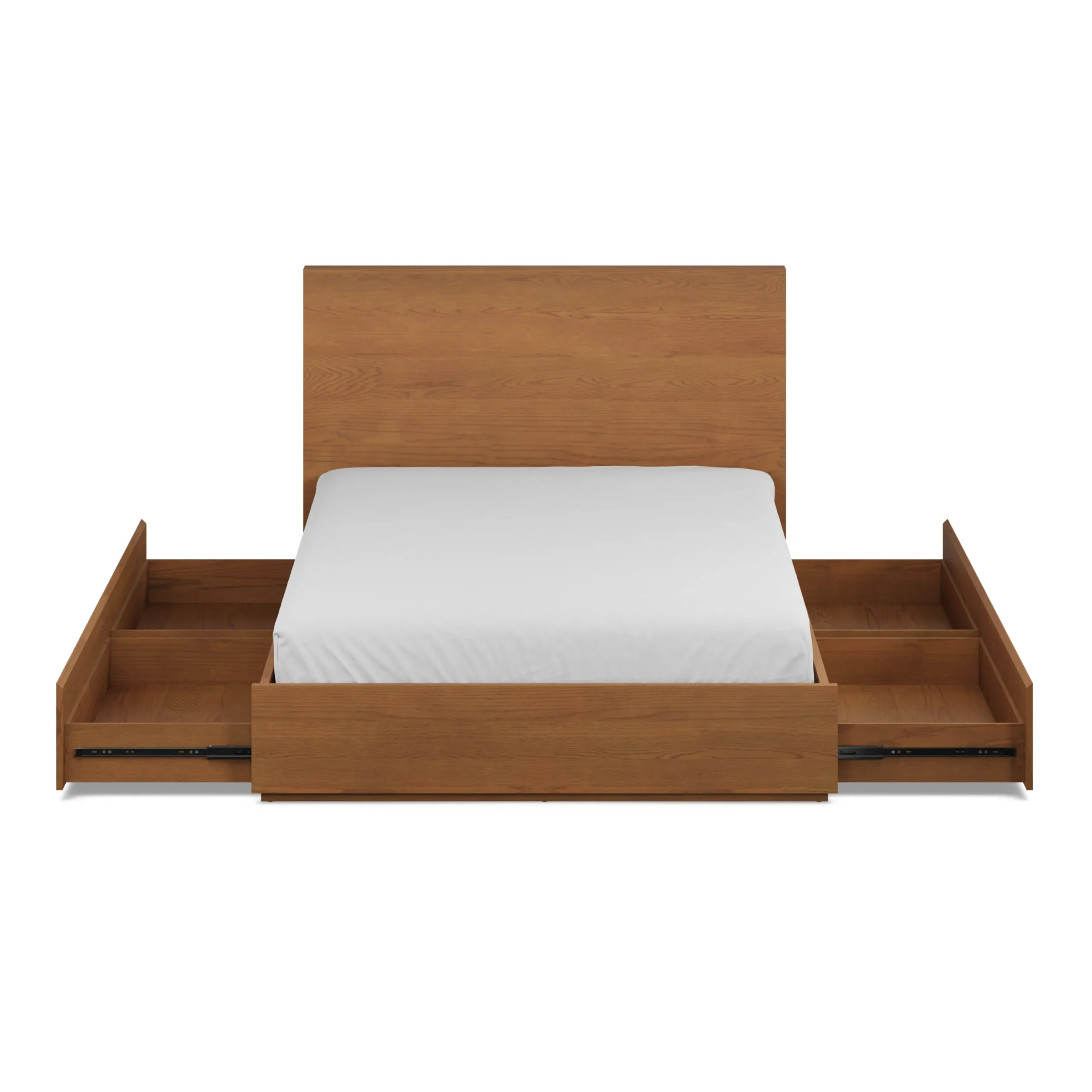 Leif Queen Storage Bed - Smoked Oak - Image 7