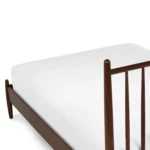 Lenia Full Bed - Walnut