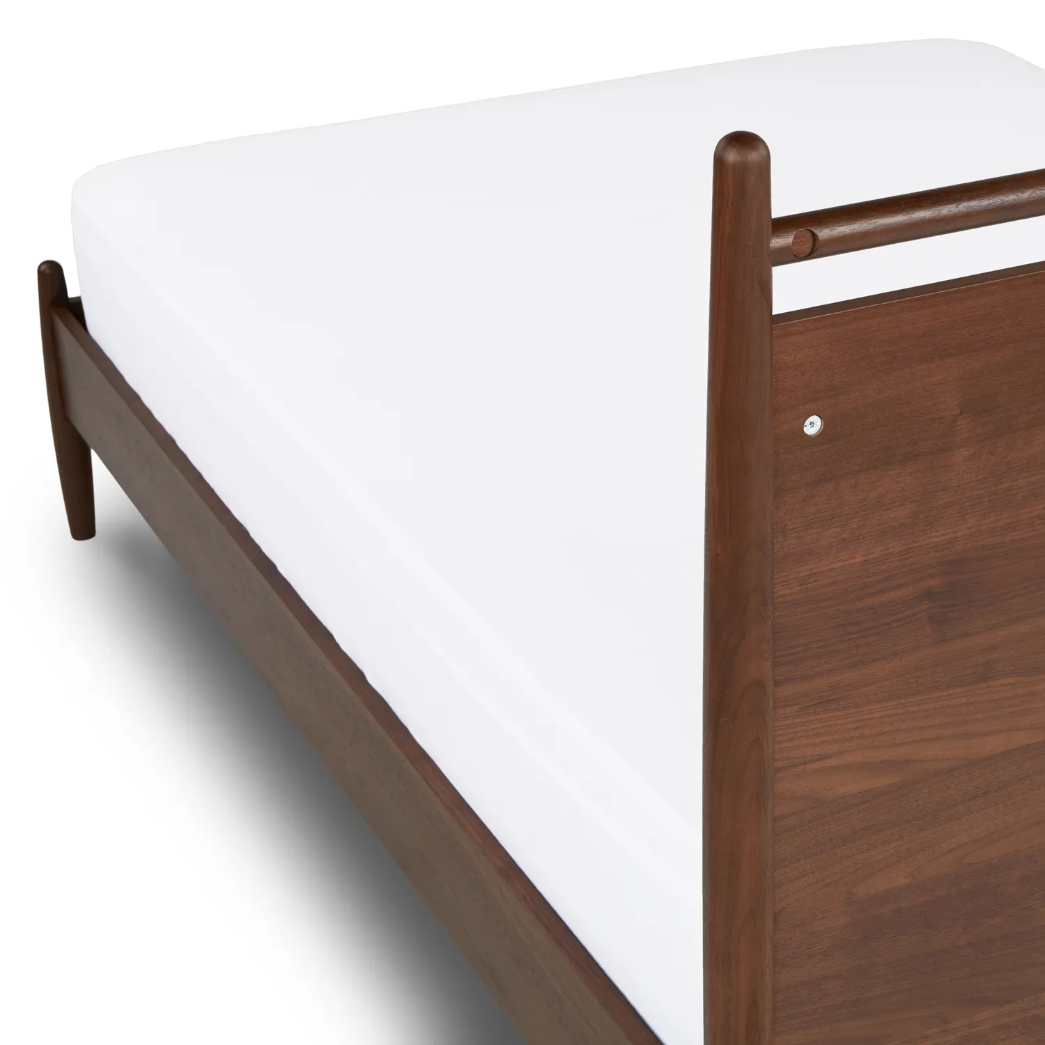 Lenia Full Panel Bed - Walnut - Image 14