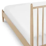 Lenia King Bed - White Oak