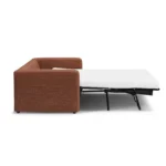 Riley 84_ Sofa Bed - Napa Rust