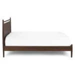 Lenia King Panel Bed - Walnut