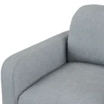 Vati 37_ Lounge Chair - Silver Light Blue