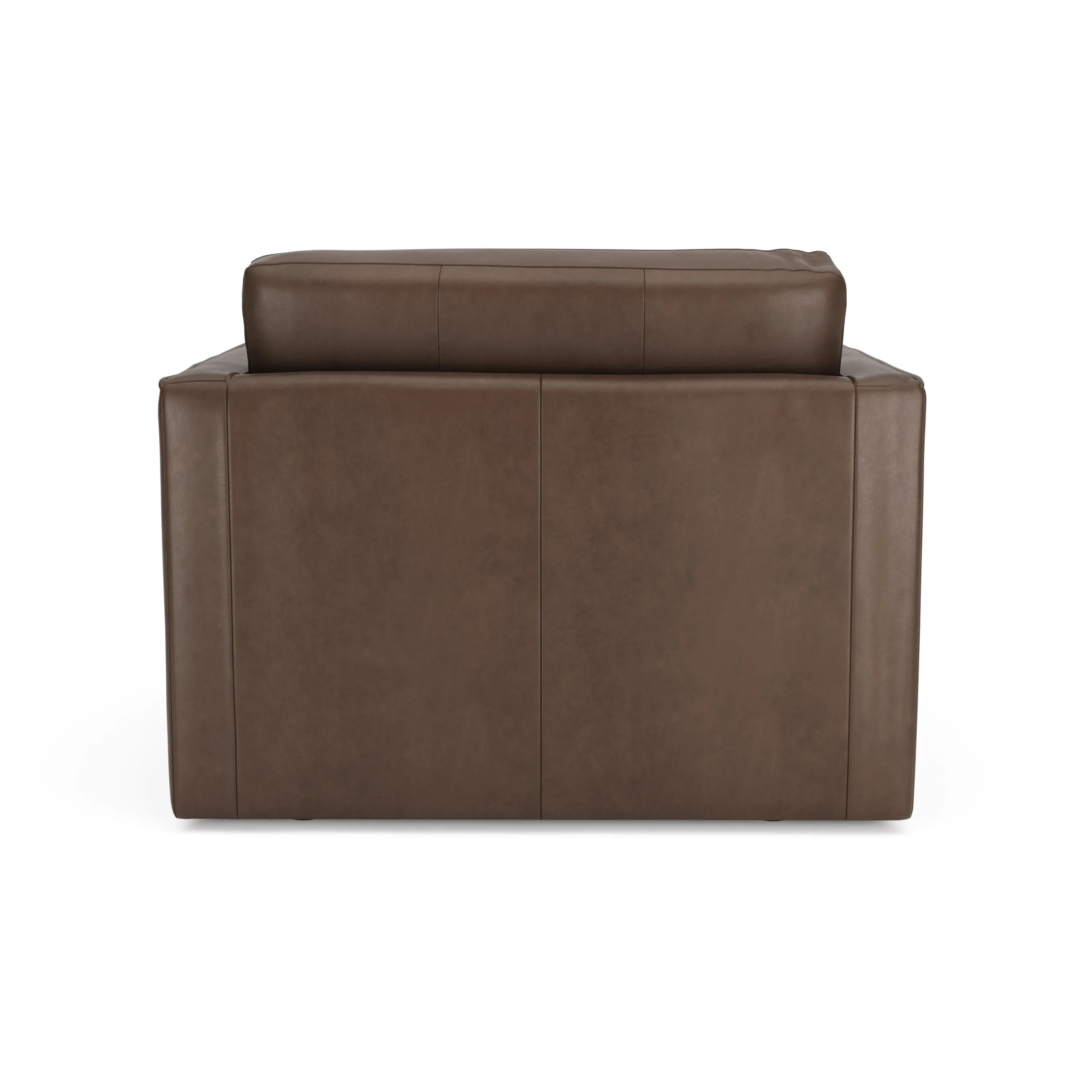 Sven 45.5_ Tufted Leather Sleeper Chair - Charme Chocolat - Image 7