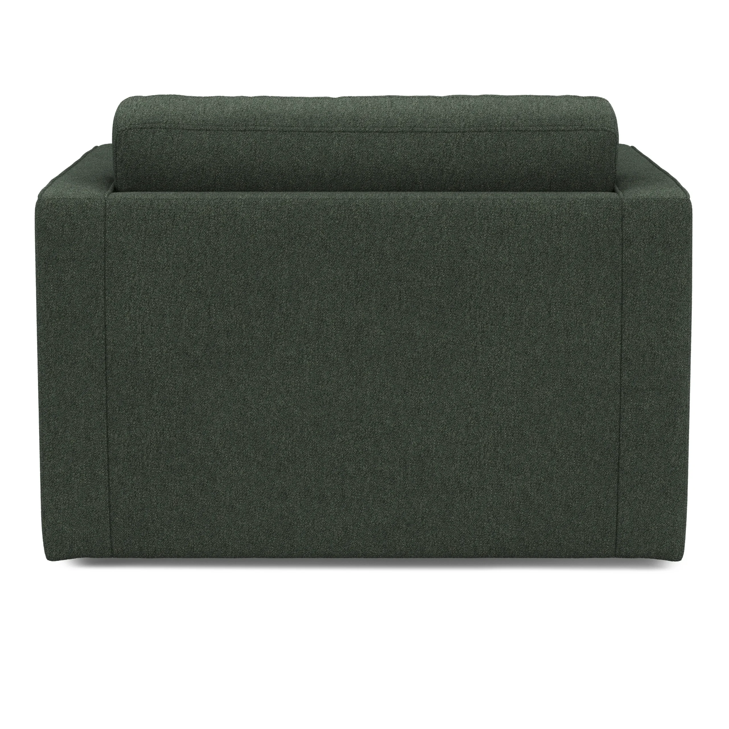 Sven 45.5_ Tufted Sleeper Chair - Green Wool Bouclé - Image 7