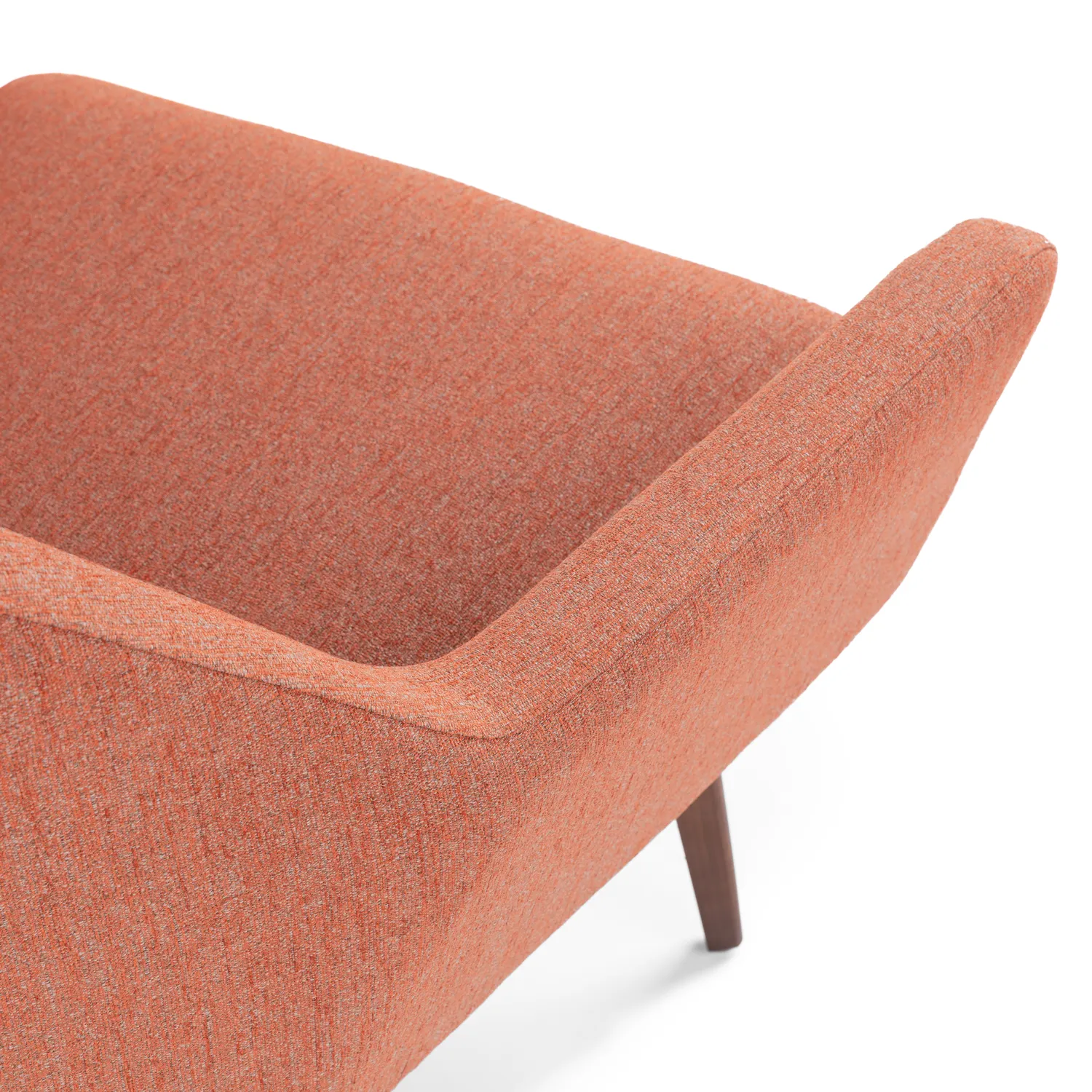 Angle 33_ Lounge Chair - Rosehip Orange - Image 7