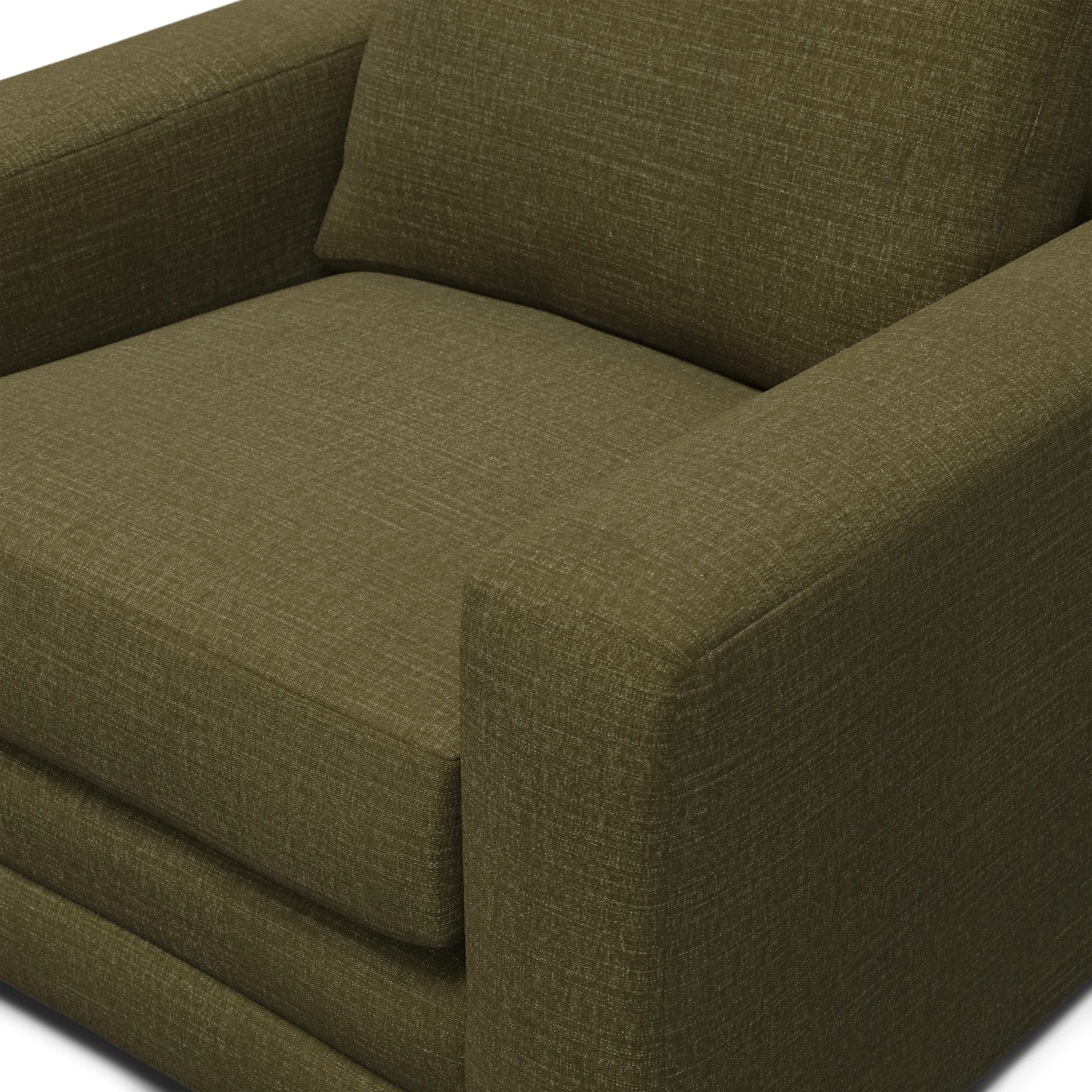 Riley 42_ Lounge Chair - Napa Moss - Image 5