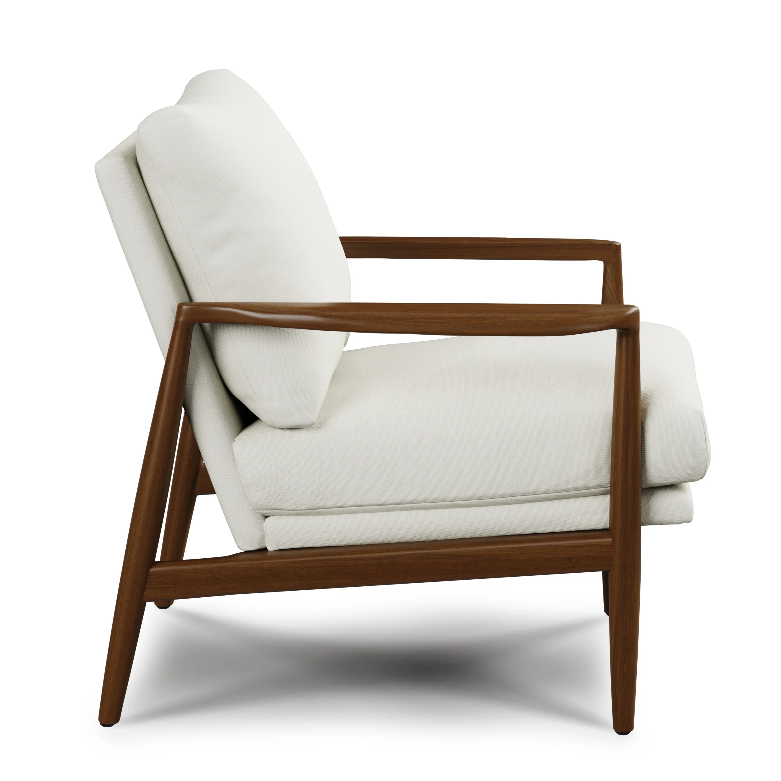 Bavel 26_ Lounge Set - Walnut and Field Ivory - Image 13