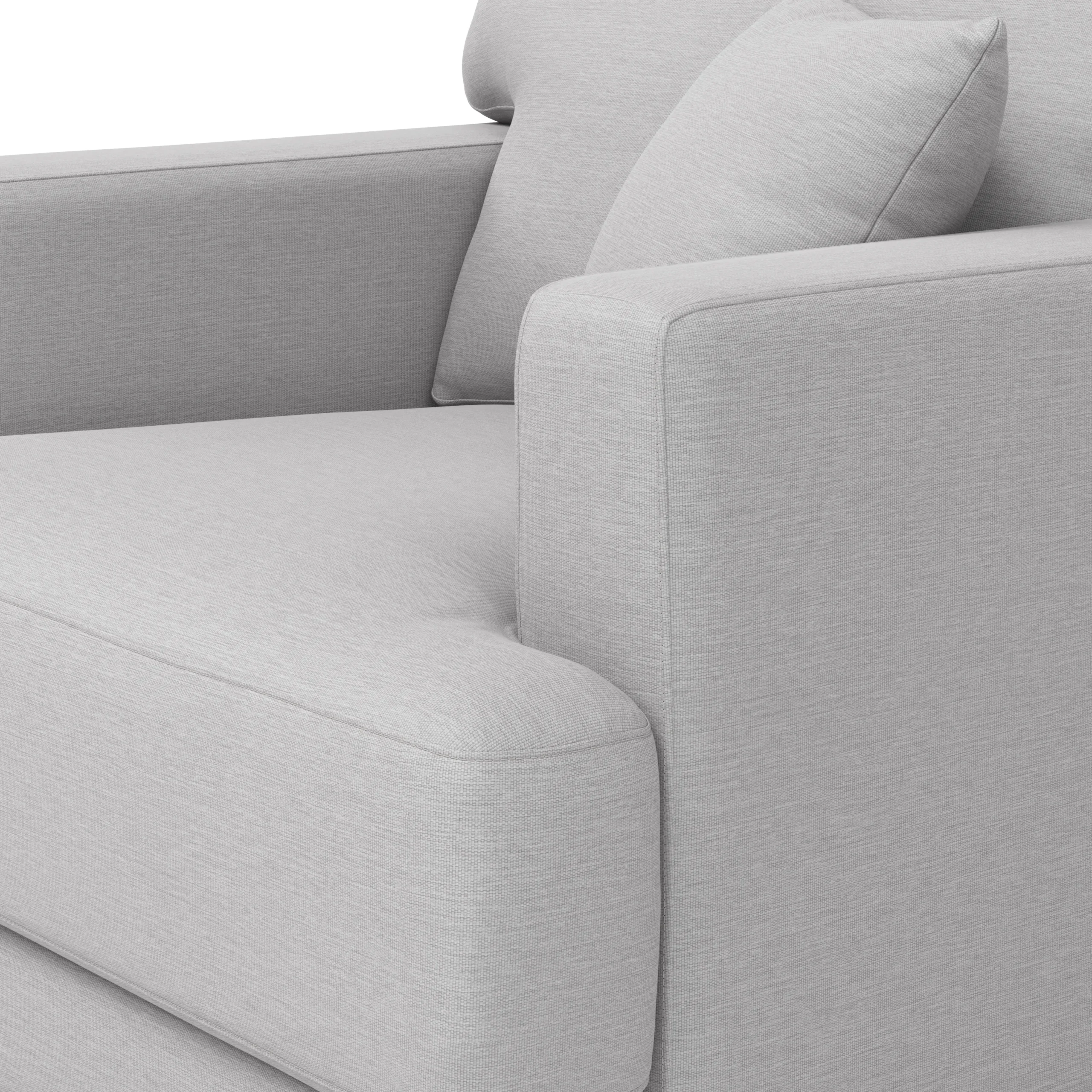 Dawn 40_ Lounge Chair - Silver Ivory - Image 4