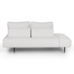 Divan 76_ Left Chaise Lounge - Quartz White
