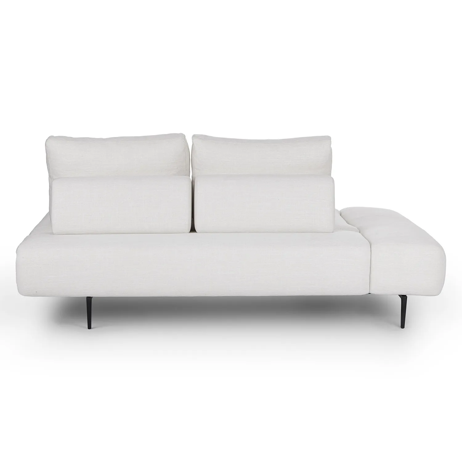Divan 76_ Left Chaise Lounge - Quartz White - Image 6
