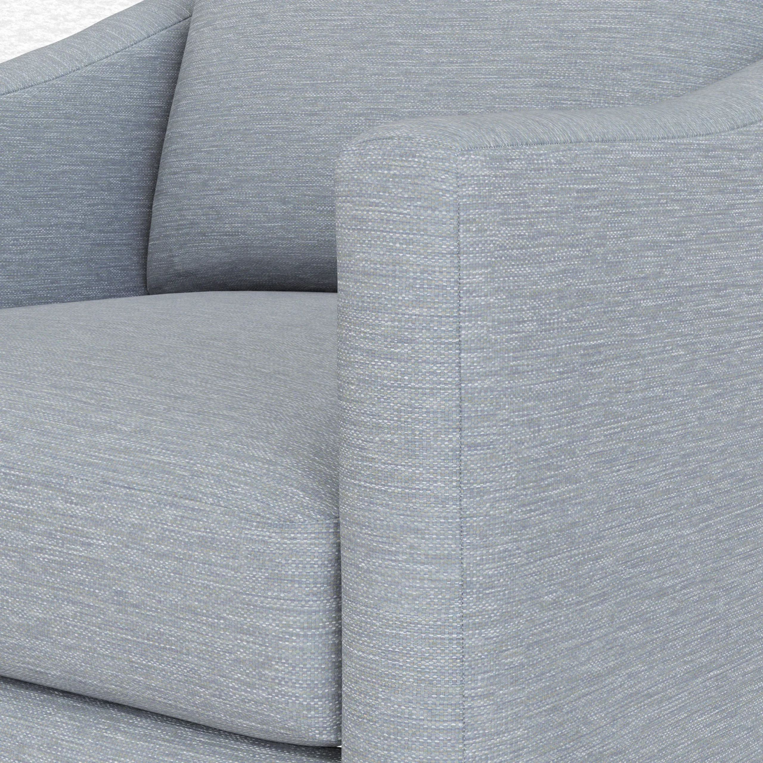 Landry 32.25_ Lounge Chair - Silver Light Blue - Image 6