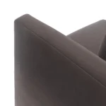Marina 38_ Velvet Lounge Chair - Hale Warm Gray