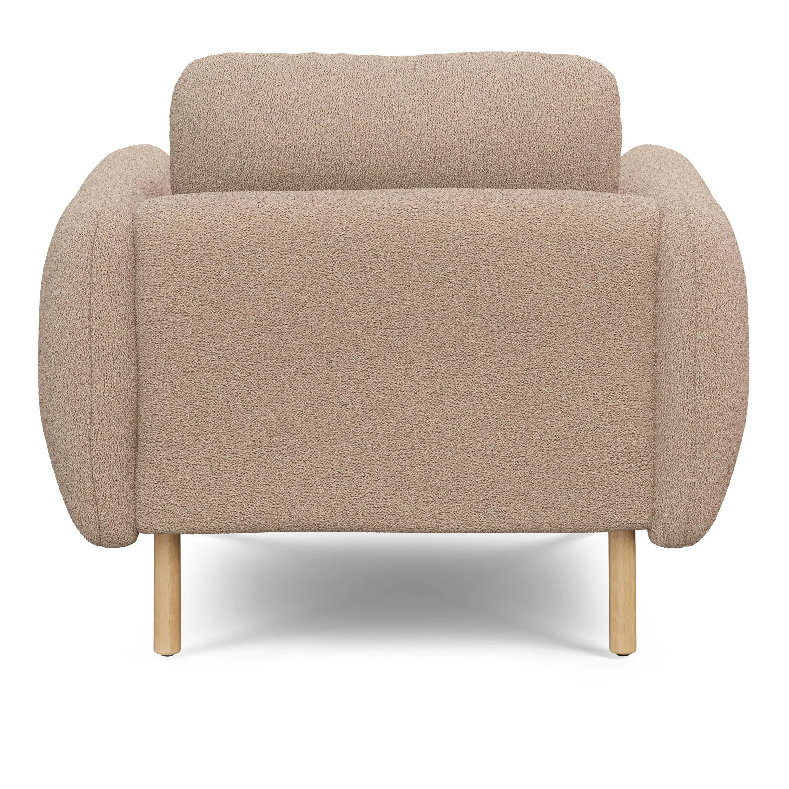 Sanders 37_ Lounge Chair - Sandstone Wool Bouclé - Image 8