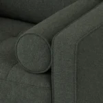 Sven 42_ Tufted Lounge Chair - Green Wool Bouclé