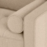 Sven 42_ Tufted Lounge Chair - Ratine Buff