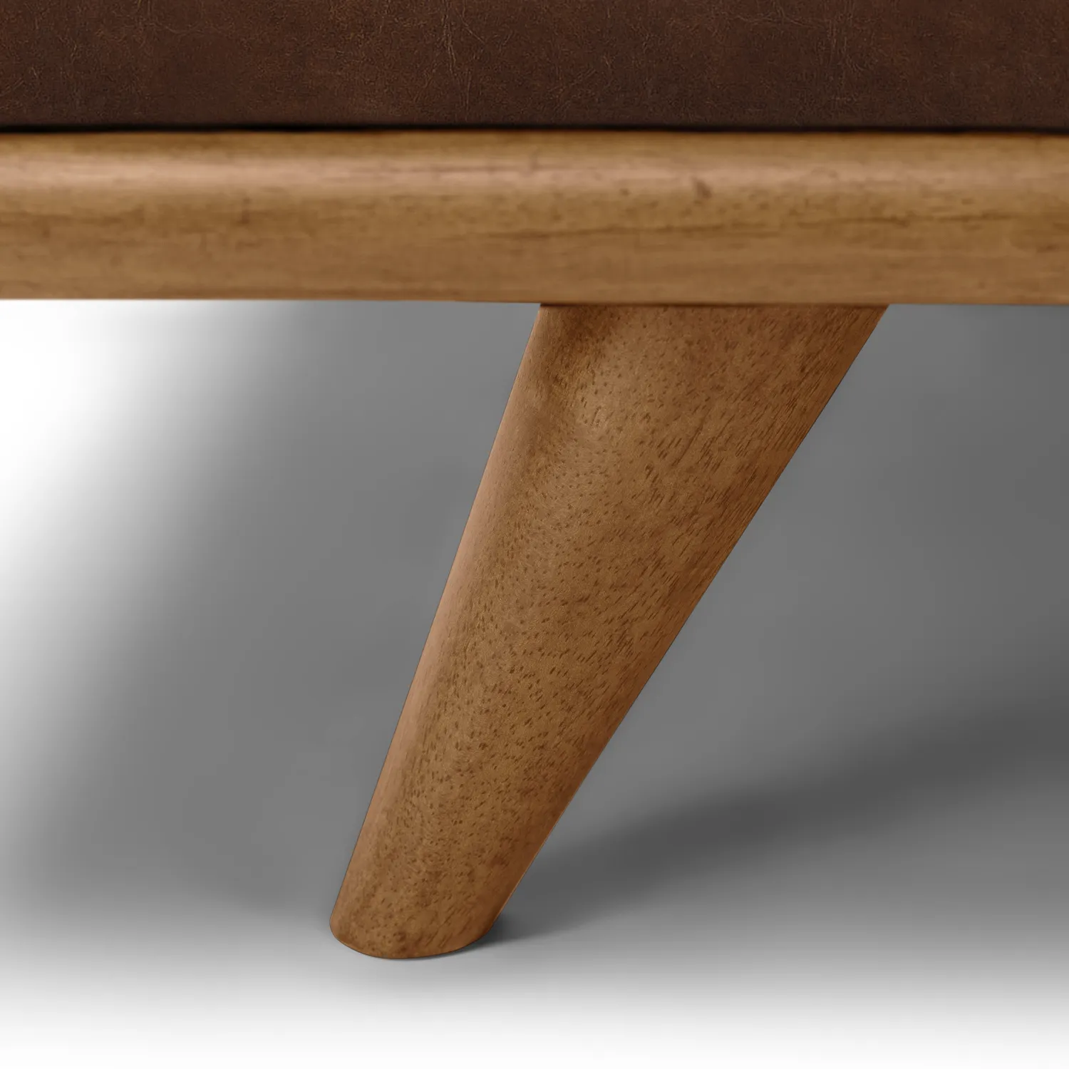 Timber 93_ Leather Right Sectional - Charme Chocolat - Image 8