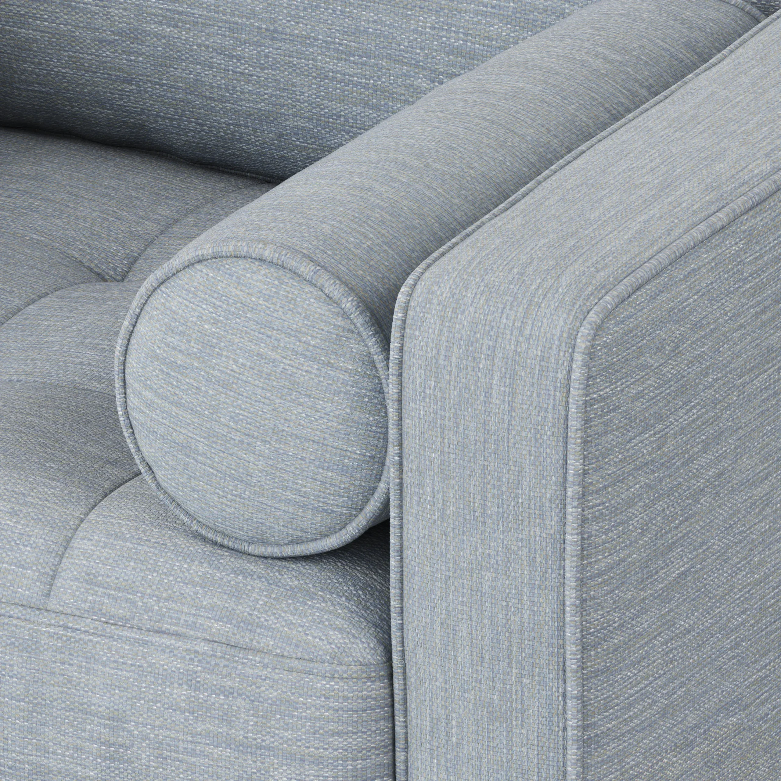 Sven 42_ Tufted Lounge Chair - Silver Light Blue - Image 6