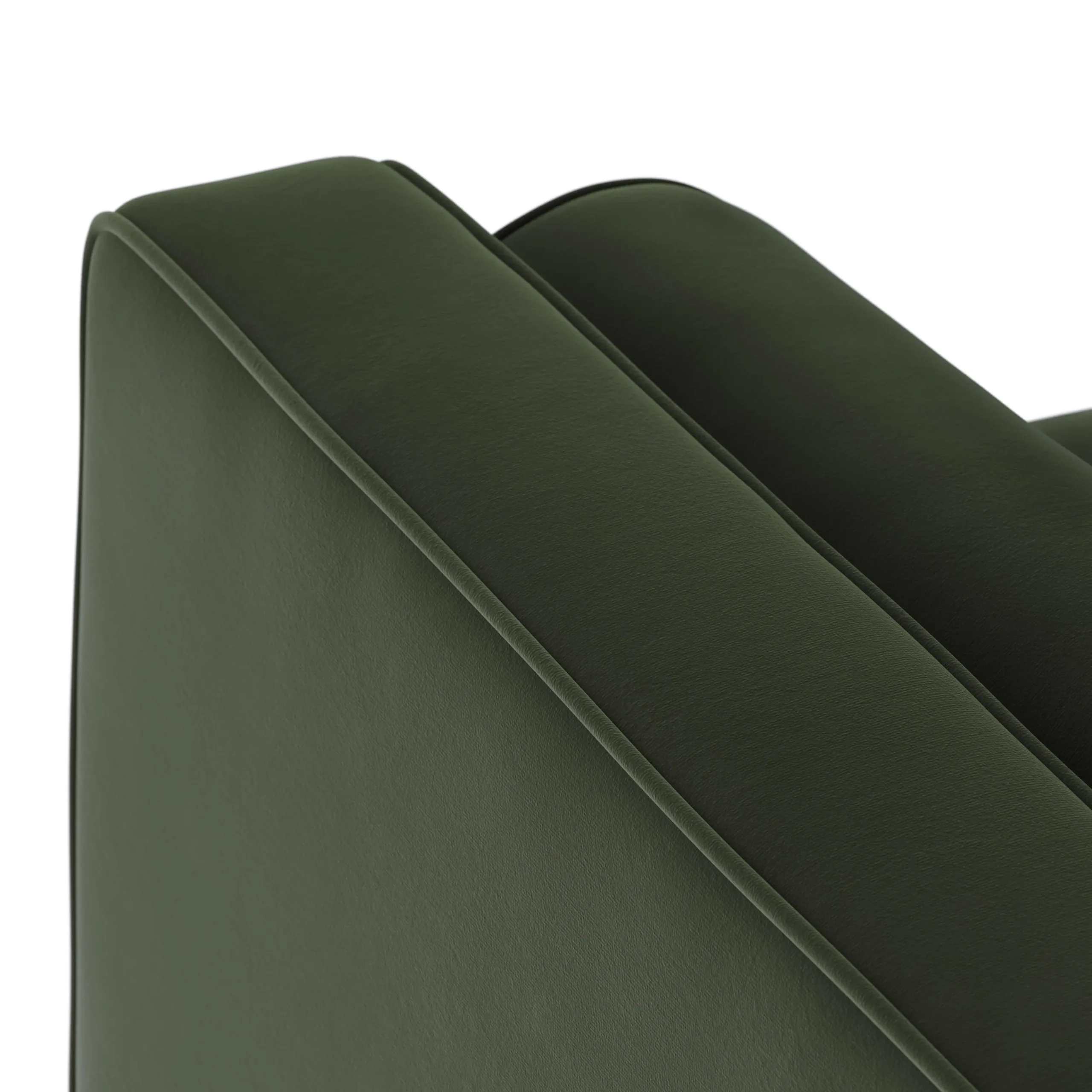 Sven 42_ Tufted Velvet Lounge Chair - Plush Pacific Green - Image 6
