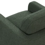 Vati 37_ Lounge Chair - Green Wool Bouclé