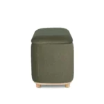 Maribo 32_ Storage Ottoman - Felted Green