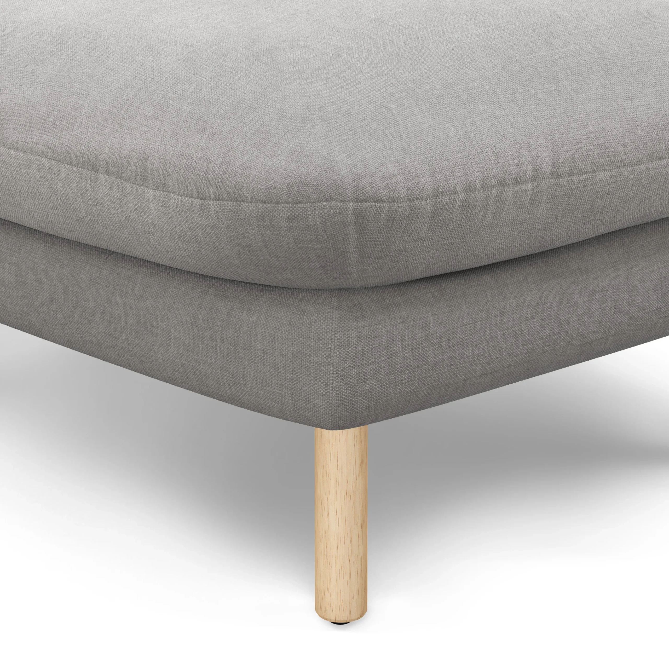 Sanders 35.5_ Ottoman - Hestia Gray - Image 4